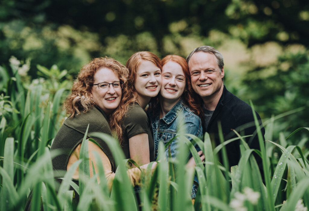 Family Photography Glasgow. Family having a professional photoshoot in Glasgow
