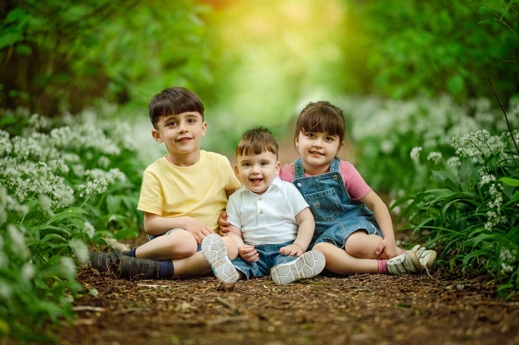 Children's photoshoot in Glasgow