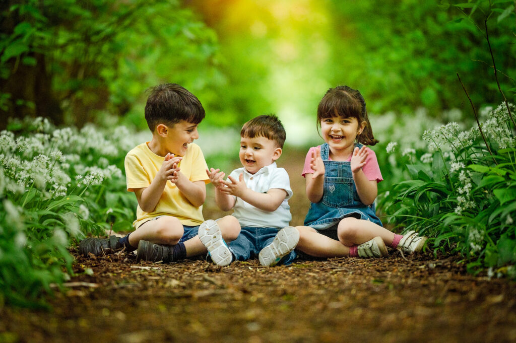 Children's photoshoot in Glasgow
