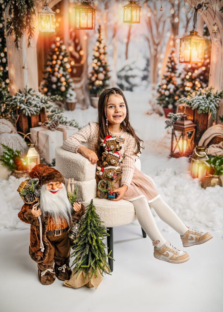 Family Christmas Photoshoot Glasgow