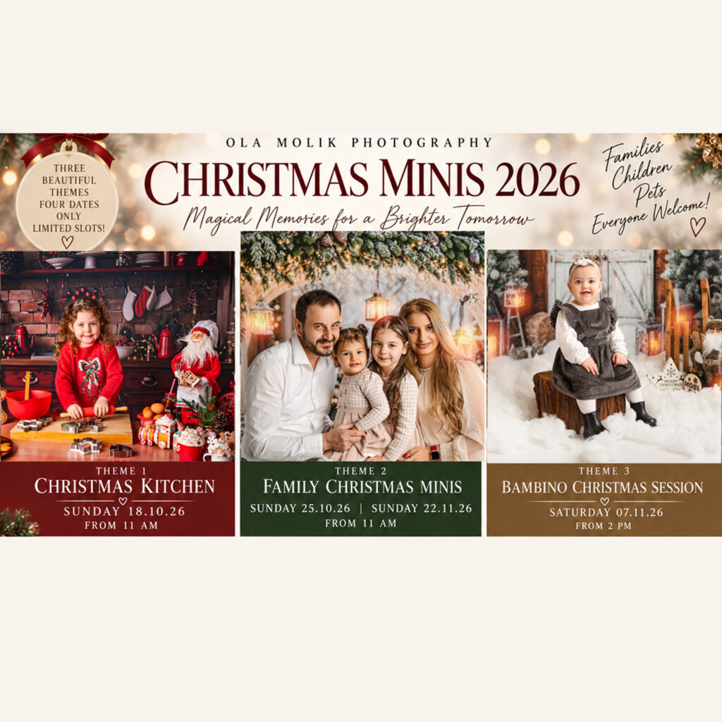 Christmas Mini Sessions Glasgow 2026 – A Complete Guide to Family Christmas Photoshoots